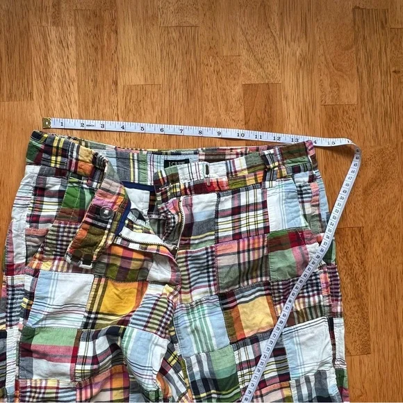 Vintage J.Crew Madras Plaid Capris – Summer 2008 – Size 2 🌞 - Picture 2 of 8
